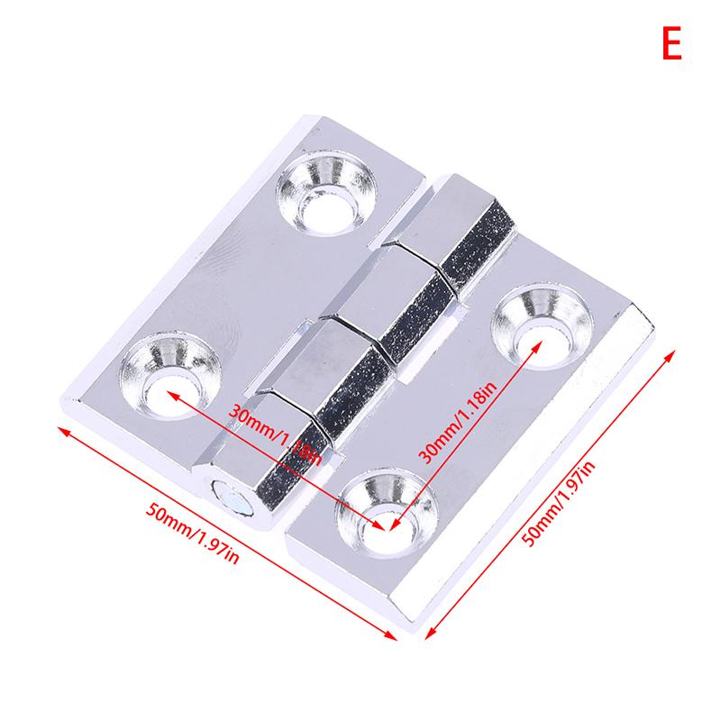 4040/5050/6060 Zinklegering Fyrkantigt Vikgångjärn Ytmonterat Gångjärn