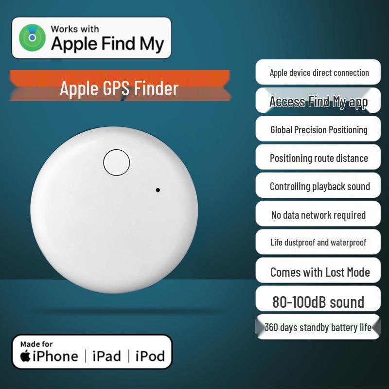 Mini Traceur Bluetooth Apple pour Animaux de Compagnie et Enfants
