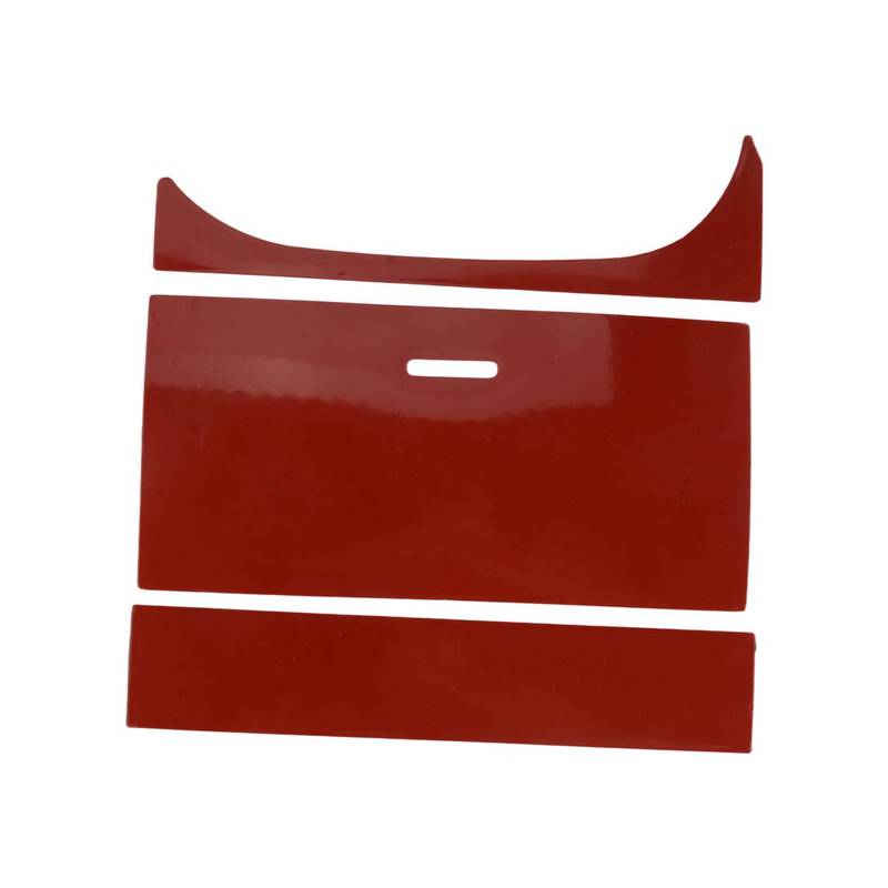 Black Carbon Fiber Style Center Console Storage Box Panel Trim Cover Fit For Jaguar F-Type 2013-2022 Left Hand Drive