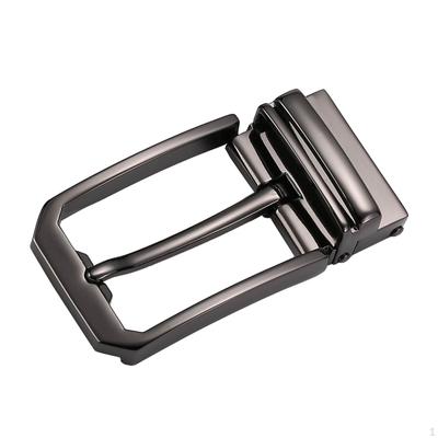 Alloy Belt Buckle Replacement Fashion Business Casual for Leather Strap Accessories Rectangle