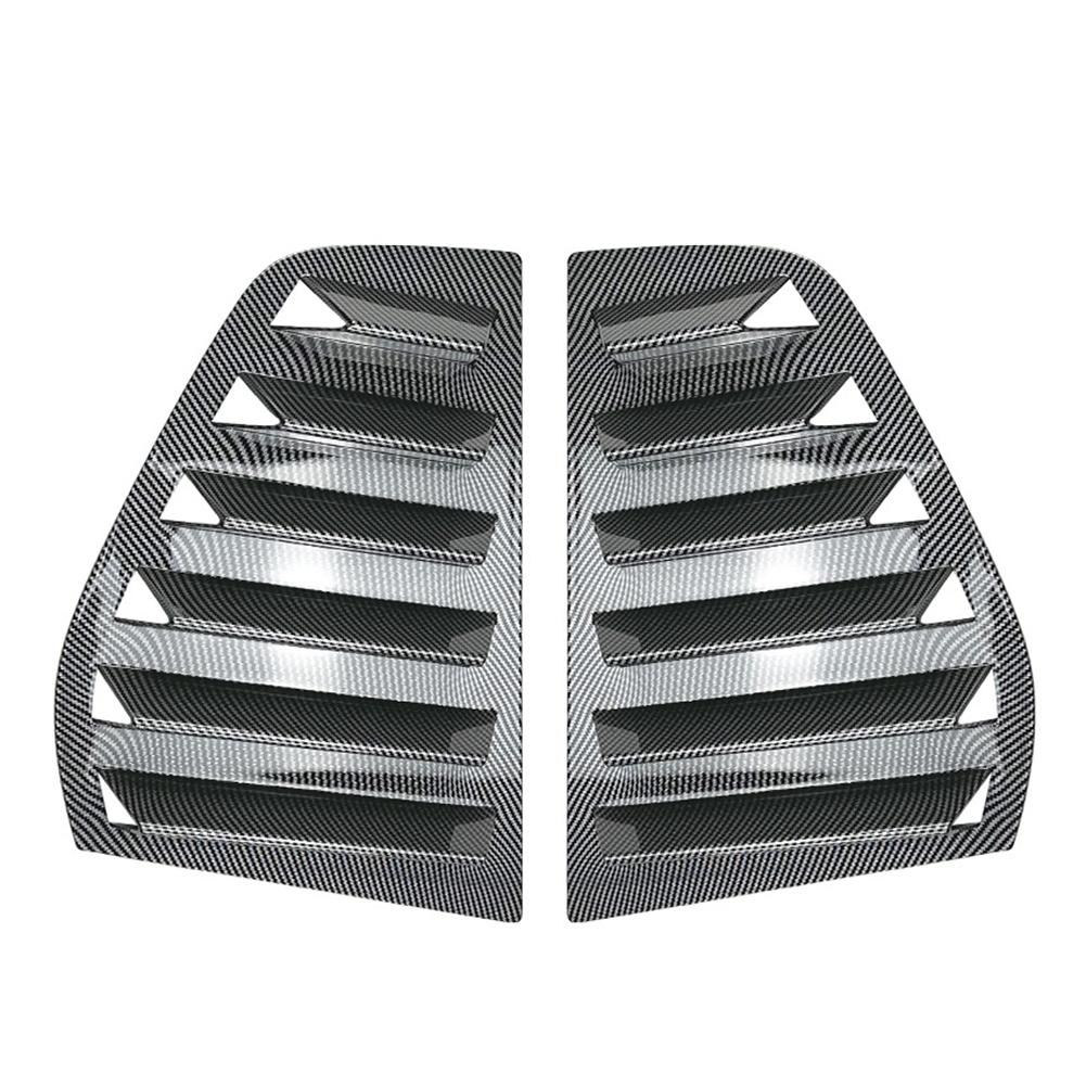 Automotive Styling Upgrade MK5 Window Louver Easy Installation Design Interior Fading Prevention Modern Aesthetic