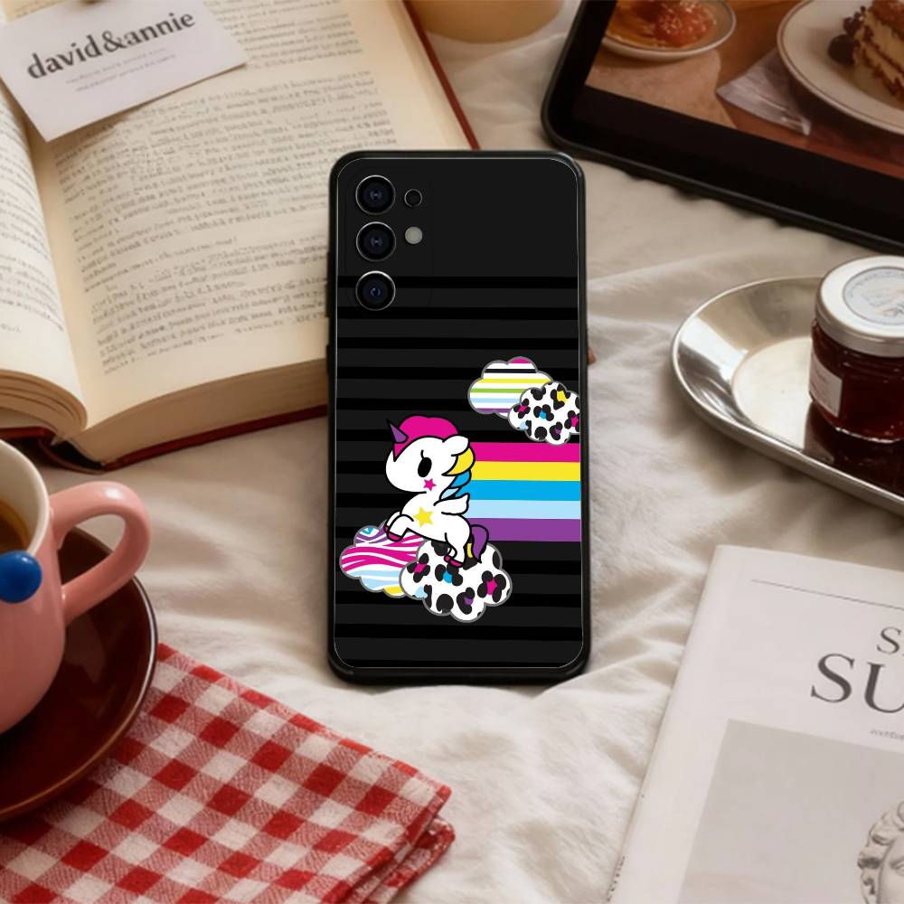 Lovely J-Japan T-Tokidokis   Phone Case For Samsung S 25,24,23,22,30,21,10,9,Ultra,Plus,Lite,FE,4,5 G Soft Black Case