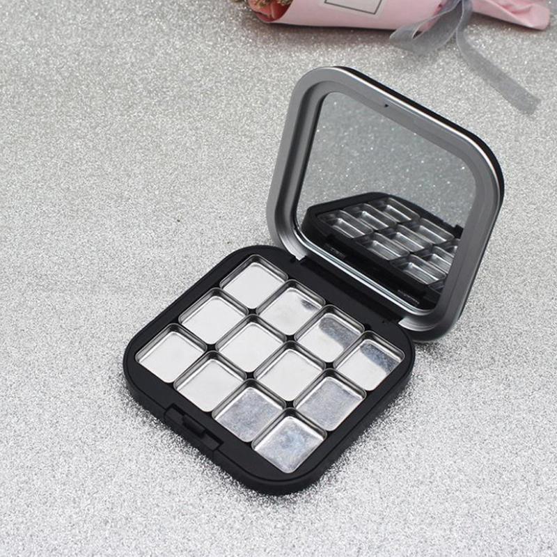Leere magnetische Kosmetik-Palette Halterbox für Lidschatten, Rouge, Puder, Make-up DIY