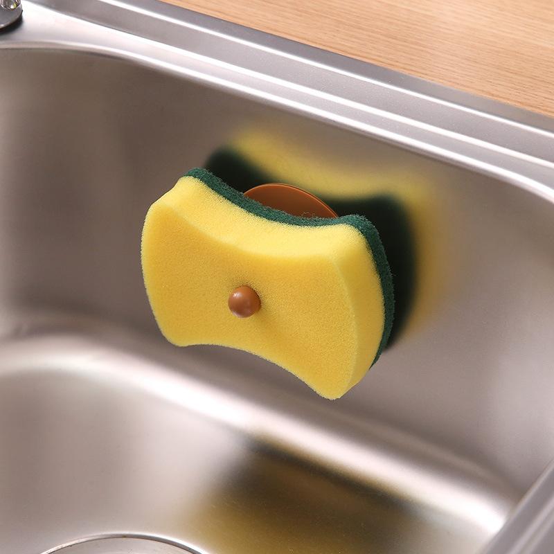Dishwashing Sponge Wipe Home Kitchen Cleaning Supplies Scouring Cloth Washing Pot Washing Dishes Double-sided Sponge Magic Wipe
