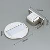 Magnetic Door Stop Stainless Steel Door Holder Stopper Hidden Door Catch Furniture Hardware Floor Door Stopper