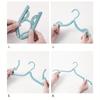 Portable Foldableable Clothes Hangers With Clips Travel Portable Clothes Hanger Load-Bearing Strong Home And Outdoor Essential