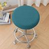 Thickened Bar Round Stool Cover Elastic Seat Chair Slipcover Soft Stool Cushion Cover