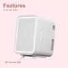 4L AC/DC Heating And Cooling Refrigerator Beauty Makeup Skincare Refrigerator Multifunctional Car Mini Mirror Fridge