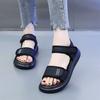 Fashion Fashion Women Sandals Hook & Loop Flats Beach Shoes Outdoor Breathable Simple Woman Casual Sports Shoes Versatile Zapatos Mujer