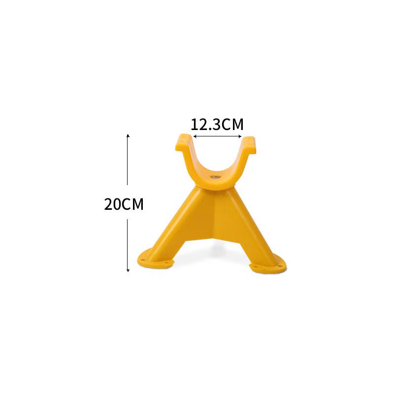 DAXTE Yellow Plastic 4-Reel Cable Dispenser Tripod Stand