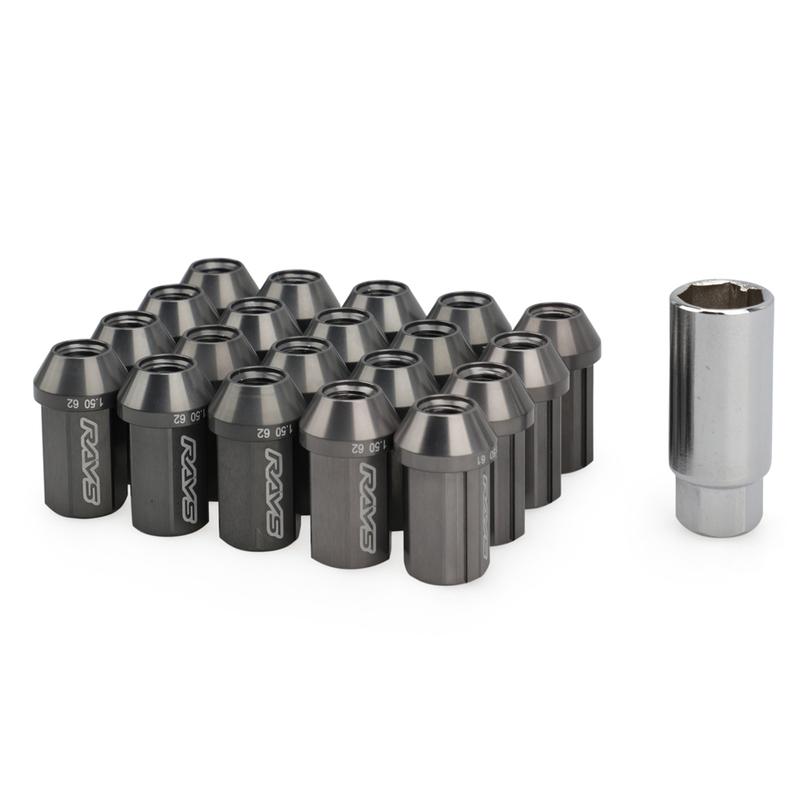 20Pcs/Set Rays Car Wheel Racing Lug Nuts Hub Screw M12*1.5/1.25 Guard Against Theft Wheel Caps Exterior PartsJdm Accessories