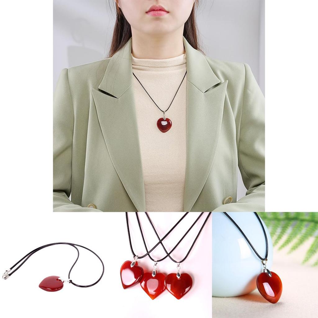 Exquisites Undertale Chara Liebe Cosplay Halskette Herz Anhänger Perfekt für den täglichen Gebrauch und Veranstaltungen