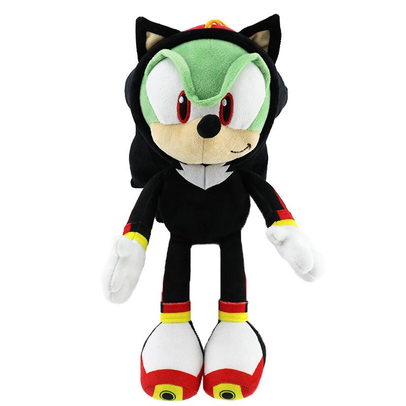Neues Igel-Maus-Stofftier Super Sonic Tails Knuckles Cartoon Anime Puppe 30cm