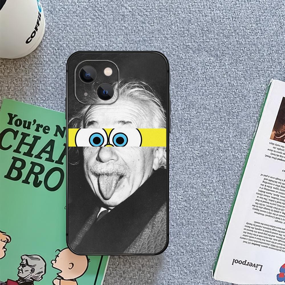 Einstein Genius Art Phone Case Cover Coque For Iphone Xiaomi Mi Samsung Galaxy Redmi Note A S 11 12 13 14 15 22 23 24 5G Pro Plus Max Fe Ultra