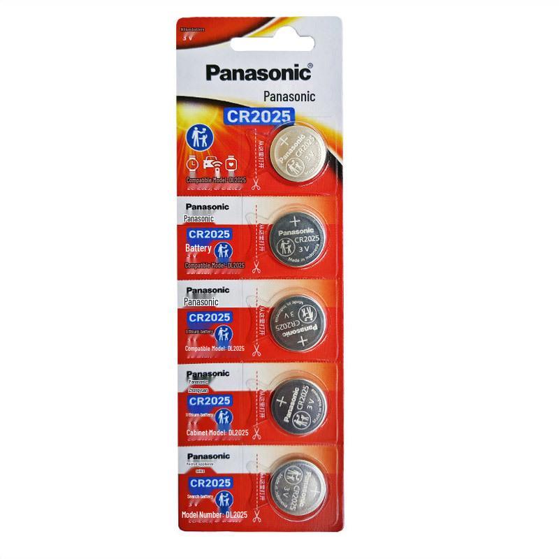 Genuine Panasonic CR2032, CR2025, CR2016 3V Button Batteries for Car Key Remotes.