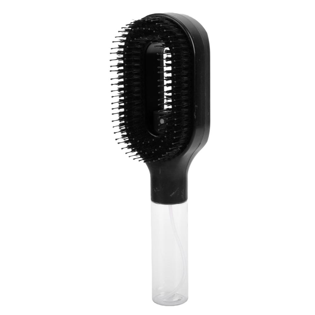 Hairbrush Mist Spray 2 In 1 Refillable Hair Brush with Water Mist Spray for Frizz Control Anti Static Reduce Tangling