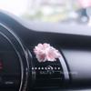 Four-Petal Cherry Blossom Car Aromatherapy Vent Clip Plaster Fragrant Stone Dream Car Ornament Air Outlet Decoration Female Driver