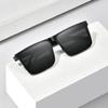 Square Sunglasses Women Men Oversized Retro Black UV400 Anti-UV Driving Sun Glasses Shades Goggle