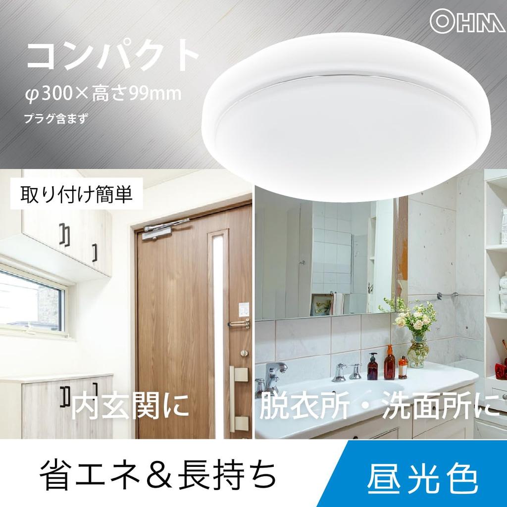 OHM LED Interior Entrance Light, Daylight | OHM Electric LT-Y18D-GB 06-5569