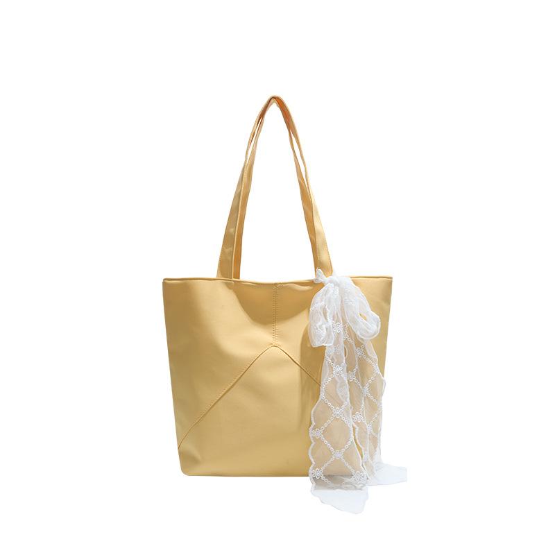 Japanese and Korean Version of Foreign Style Big Bag Niche Design Lazy Style New Casual Fashion Women's Simple Spring Tote Bag