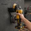 Angle Grinder Accessory Rack Organizer, Wall Mount with Disc Storage Bracket, Heavy Tool Organizer Duty Cutting Machines Holder, for Workshop