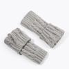 Thick Warm Fingerless Gloves Twist Long Knitted Gloves Winter Fingerless  Mittens