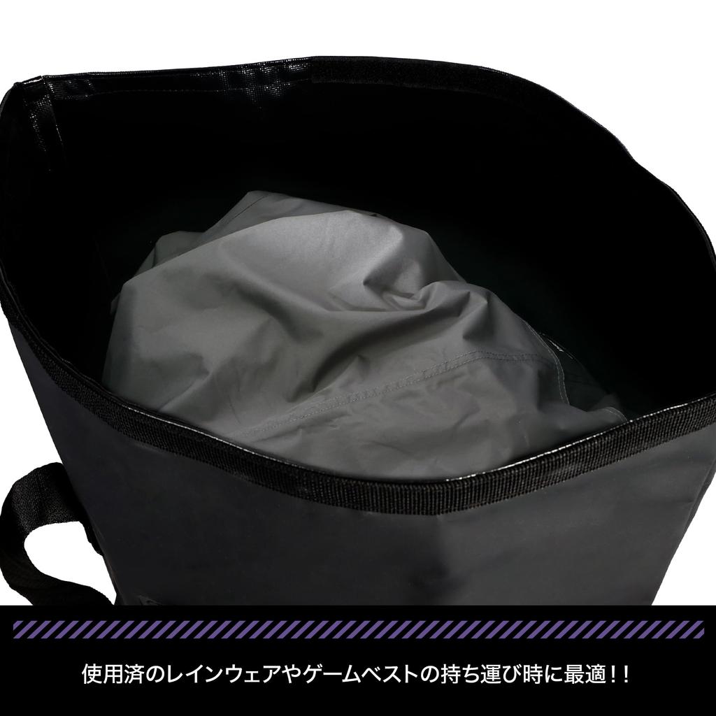 EVA x DRESS Waterproof Tote Size Evangelion Perfect for disaster and other outdoor large and Also suitable for and other outdoor Bag, M,