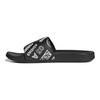 Adidas Adilette Comfort Slide 'All Over Logos Black' FZ1750