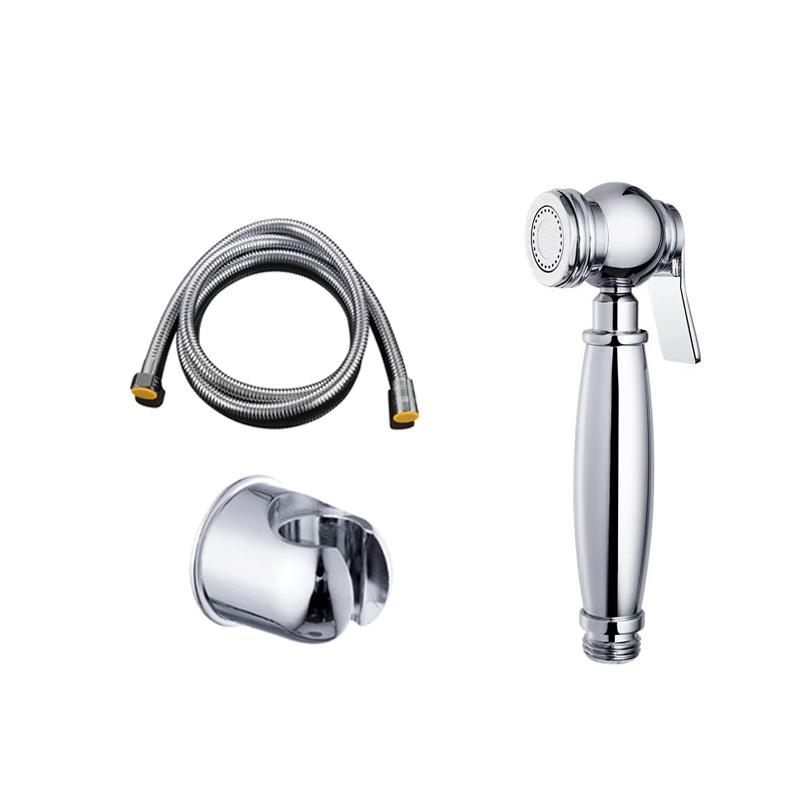 Bathroom  Bidet Sprayer Bidet Faucets Toilet Hand Spray Brass Bidet Set Toilet Bidet Sprayer Self Cleaning Shower Gold