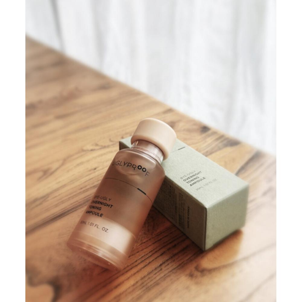 Uglyproof Biogley Overnight Toning Ampoule 30ml