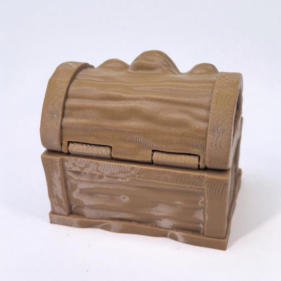 Horror Mimic Dice Storage Box Heavy Duty Plastic Mini Jewelry Box Miniature Necklace Earrings Organizer Chest Ornaments