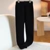 100% Pure Wool Girls' Leggings - Warm Autumn/Winter Pants, Solid Color Korean Style