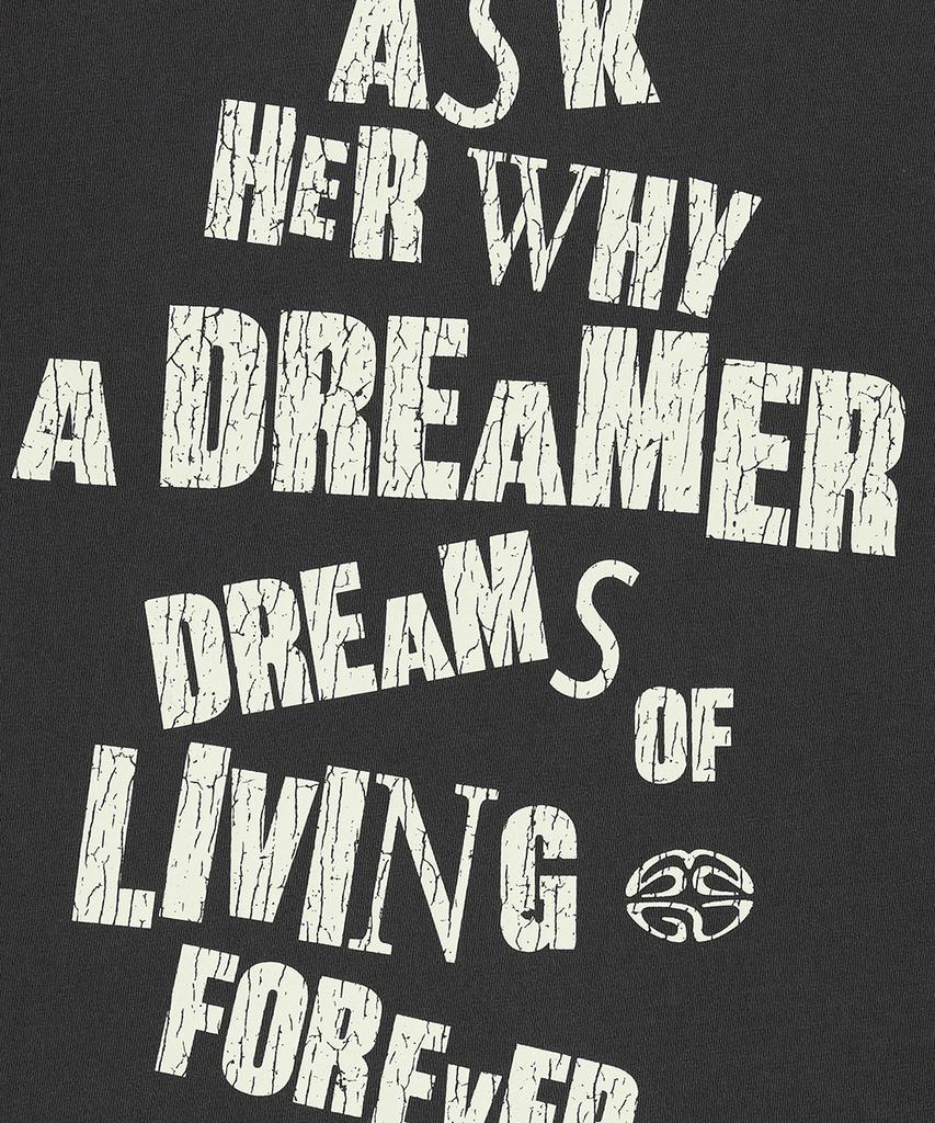 MAHAGRID Dreamer Pigment Tee Charcoal(Mg2Fmmt536A)