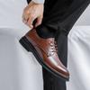 2024 Height Boosting Men's Formal Shoes 3/6/8cm Spring Classic Fashion Business Luxury Men's Versatile Oxford Suit Shoes