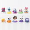 10pcs/set Gabby's Dollhouse Action Figure Cute Doll Collection Cartoon Model Toys
