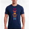 Butterfly Spectrum Tshirt Summer Casual Cotton Tee Oversized Streetwear Tops Vintage Graphic Print Loose Fit Short Sleeve