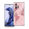 Transparent Phone Case for Xiaomi Mi 14 13 12 11 Ultra 13T Poco X3 NFC F3 F6 Pro Soft TPU Shell Travel-Inspired Airplane Route