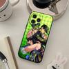 Anime J-JoJos Bizarre Adventure Phone Case For IPhone 17 16 15 14 13 12 11 X XR XS Plus Pro Max Mini Soft Black Cover
