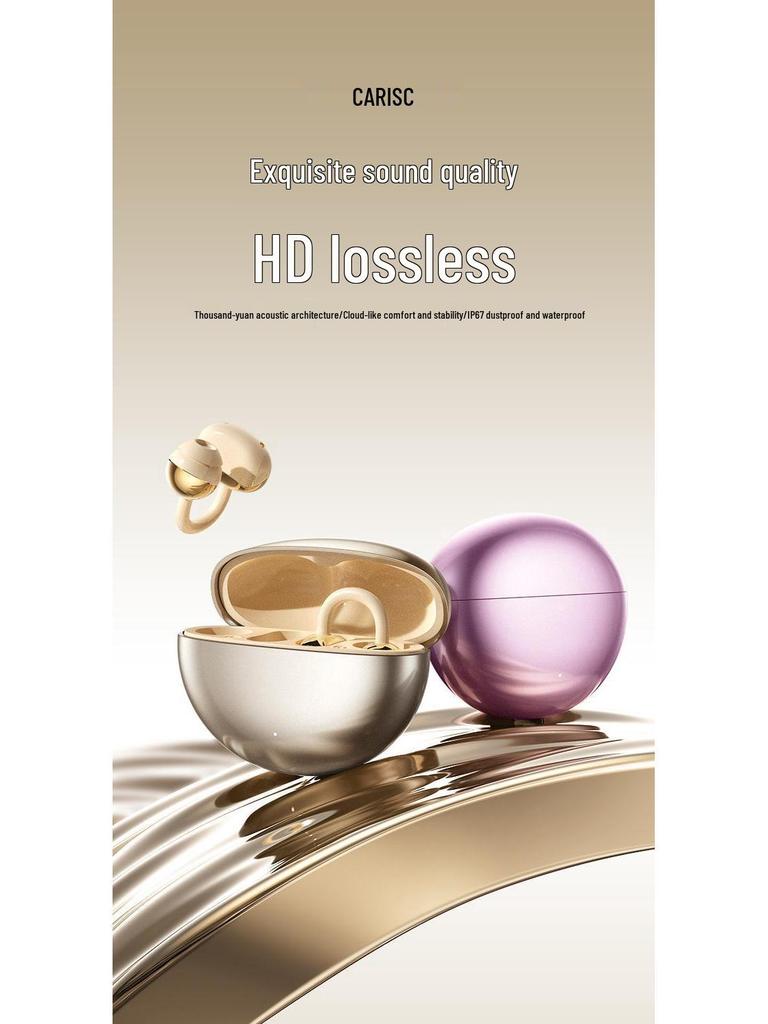 New 2025 Butterfly Bluetooth Ear Clips – Wireless Open-Type Earphones