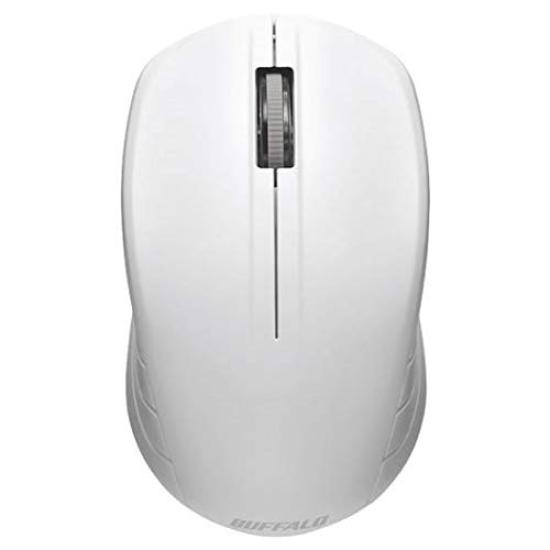 

BUFFALO Wireless IR LED Mouse BSMRW050 Series BSMRW050WH [2.4GHz USB, Mac/Windows] (3-Button, White) білий