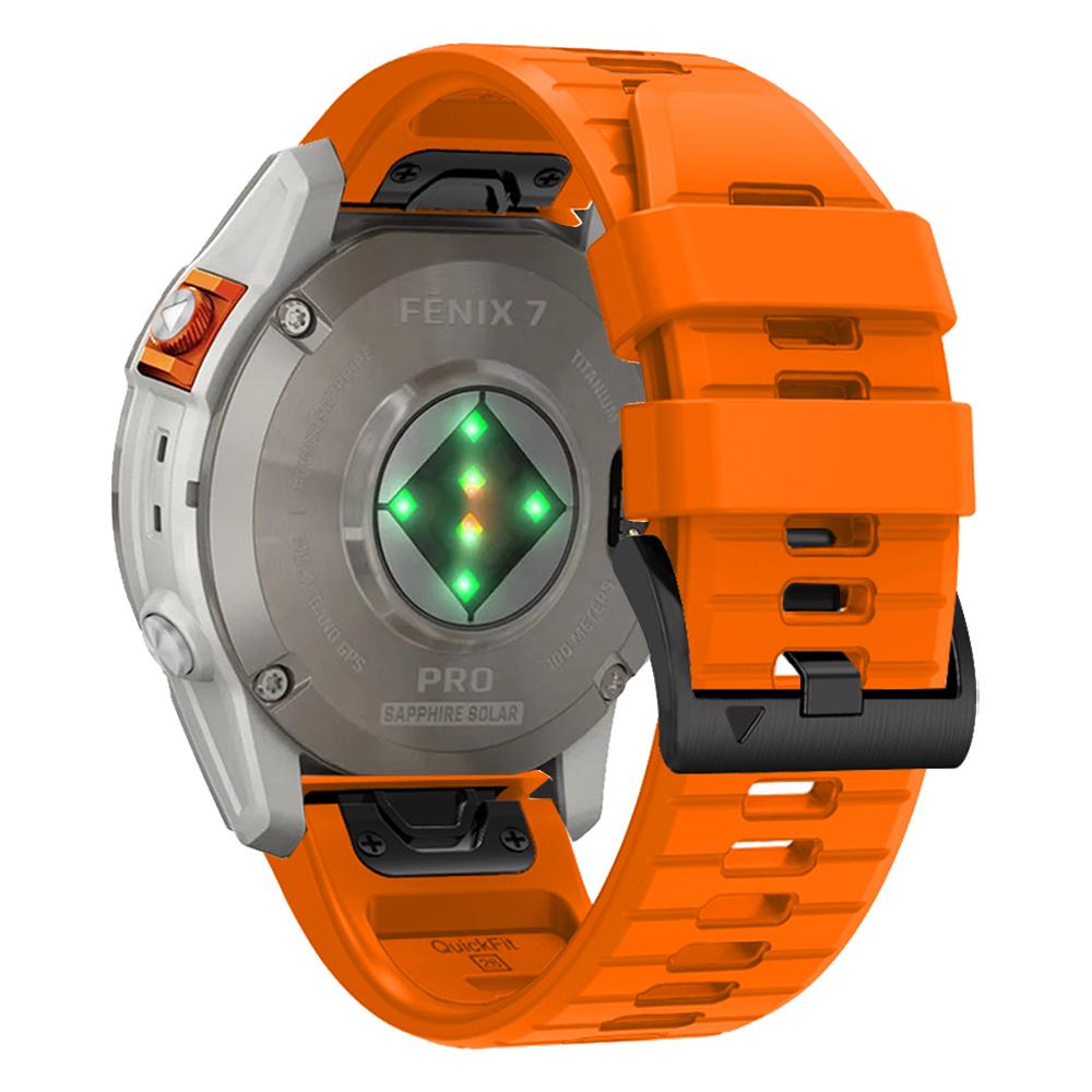 Sports Silicone Watch Band For Garmin Fenix 7 7X Pro 6 6X 5 5X Plus/Epix 2 47mm 51mm/TACTIX/965 QuickFit 26mm 22mm Wrist Strap