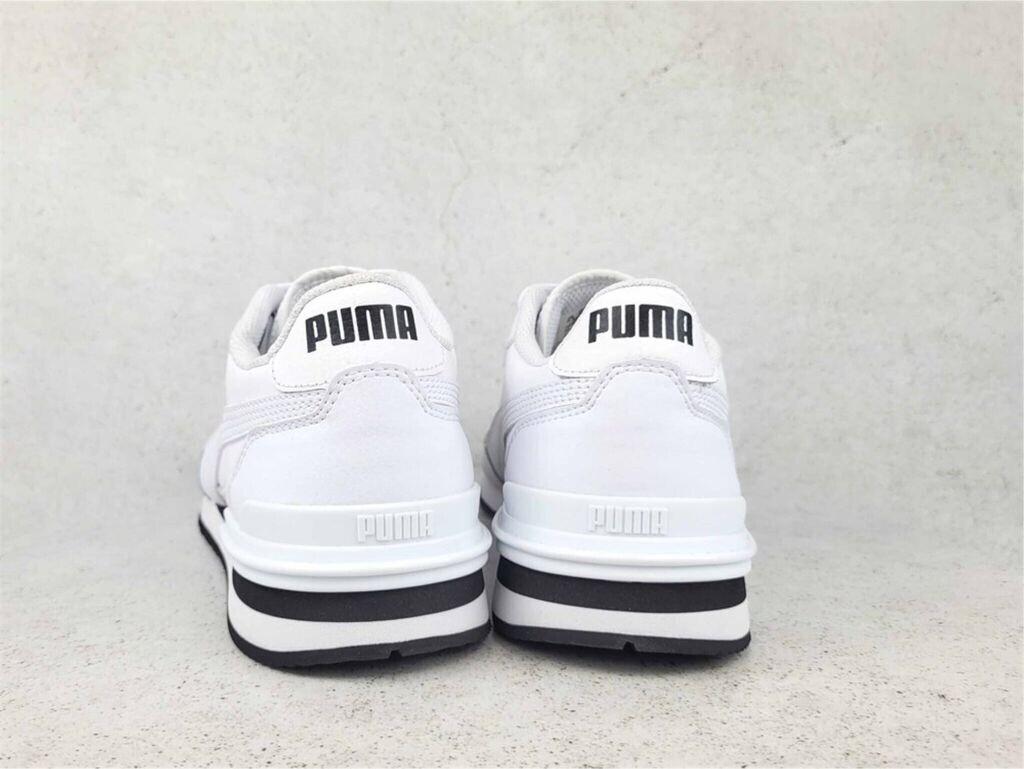 Puma ST Runner V4 Leather Sneakers White/black/white