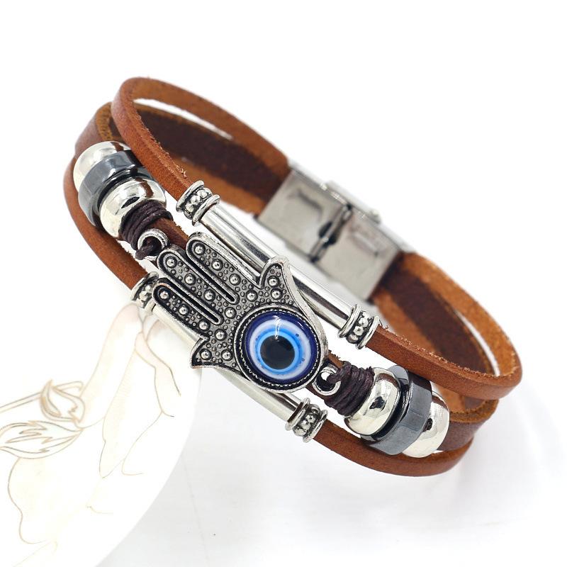 1Pcs Game Cosplay Collection Costume Accessorie The Last Of Us 2 Part 2 Ellie Dina Bracelet Devil'S Eye Blue Beads Bracelets