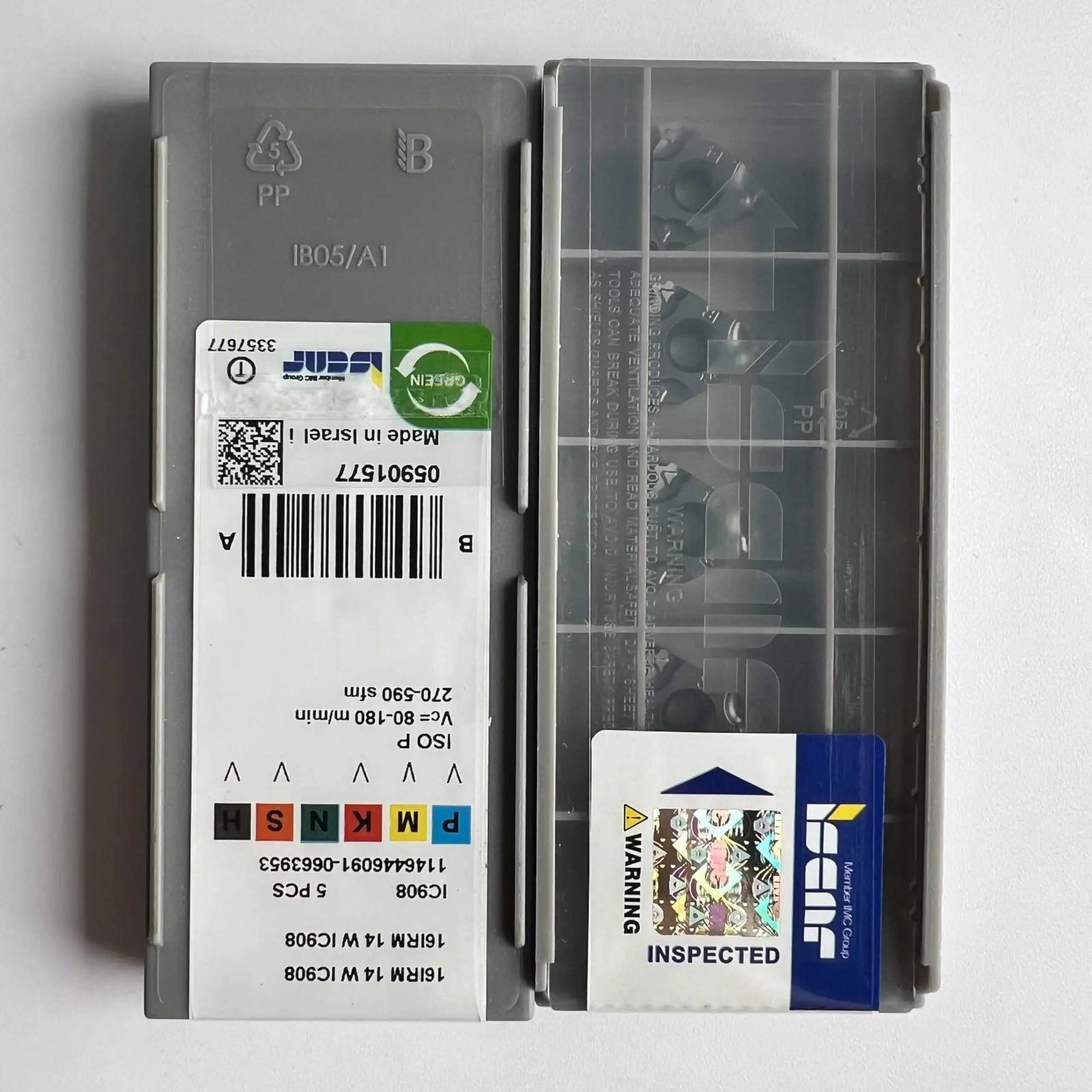 

16IRM14W IC908 Industrial indexable carbide inserts 10 Pcs
