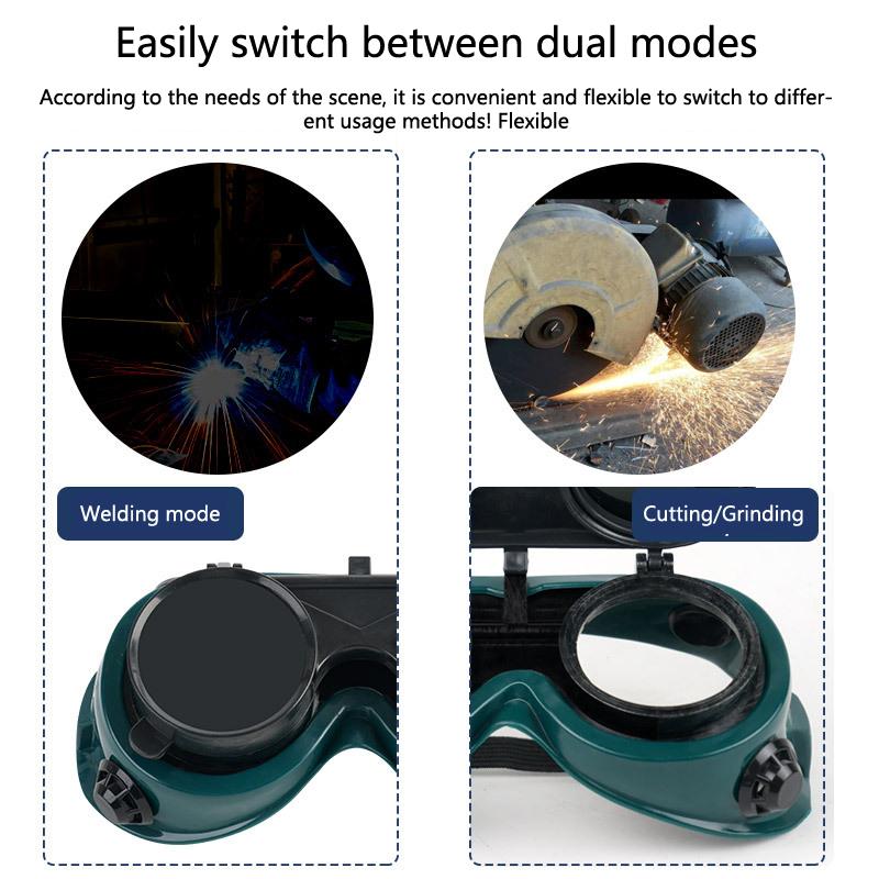 Protective Eyewear Protective Eyewear Anti-Impact Eyewear Welder'S Welding Dustproof Eyewear Goggles