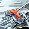 Double Brush Head Car Washer Mop Long Handle Car Window Cleaner Tool  Vehicles
