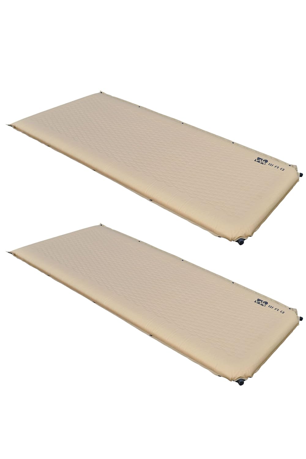 

WAQ Кемпинг Автокемпинг Толстый Специальный Набор Надувной Коврик Набор Коврик, Коврик, 8см, 2, Компактный, R-Значение 6.0, Уретан, Легкий, (ТАН - 2)