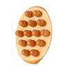 Wooden Massage Tools with Handle 14 Beads Wooden Massage Roller for Body Shaping Lymphatic Drainage Cellulite Reduction Gua Sha Massager