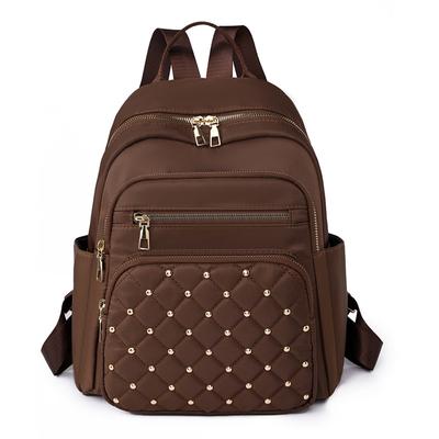 designer brown leather mens backpack Italian Full Grain for Men Lumbar Packs Best Work Backpack: Knomo Size:X-Small (Small + Booster Block)(9