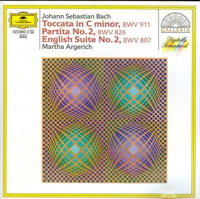 CD MARTHA ARGERICH - Bach:Toccata BWV 911 / Partita Nr.2 4238802 Germany Classical Used